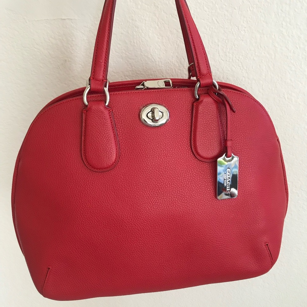 Coach prince street satchel bag purse large NWT leather crossbody shoulder bag